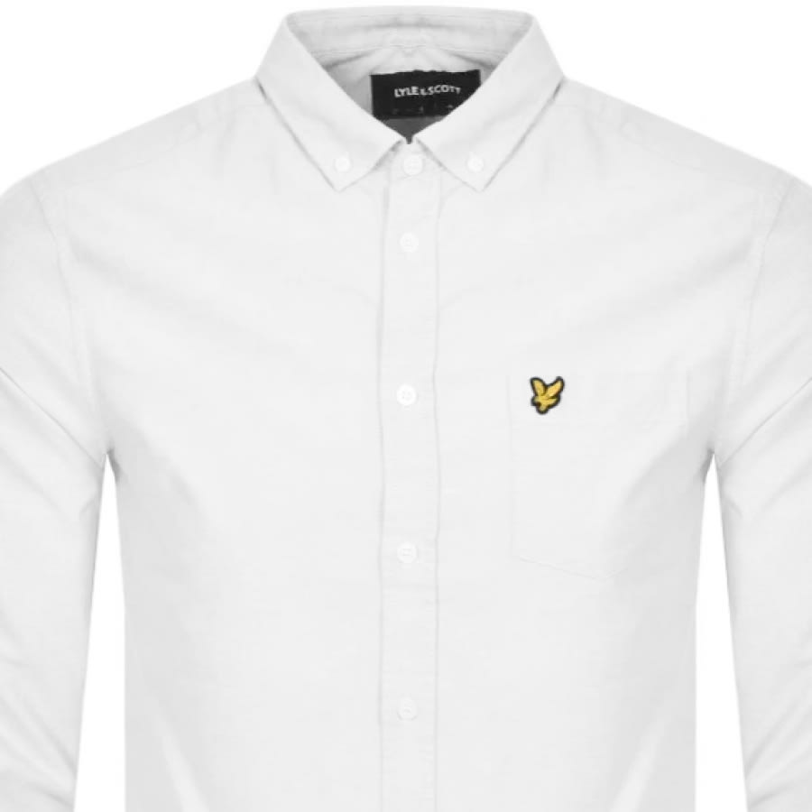 Alternative Image for ProductLyle And Scott Long Sleeve Oxford Shirt White2